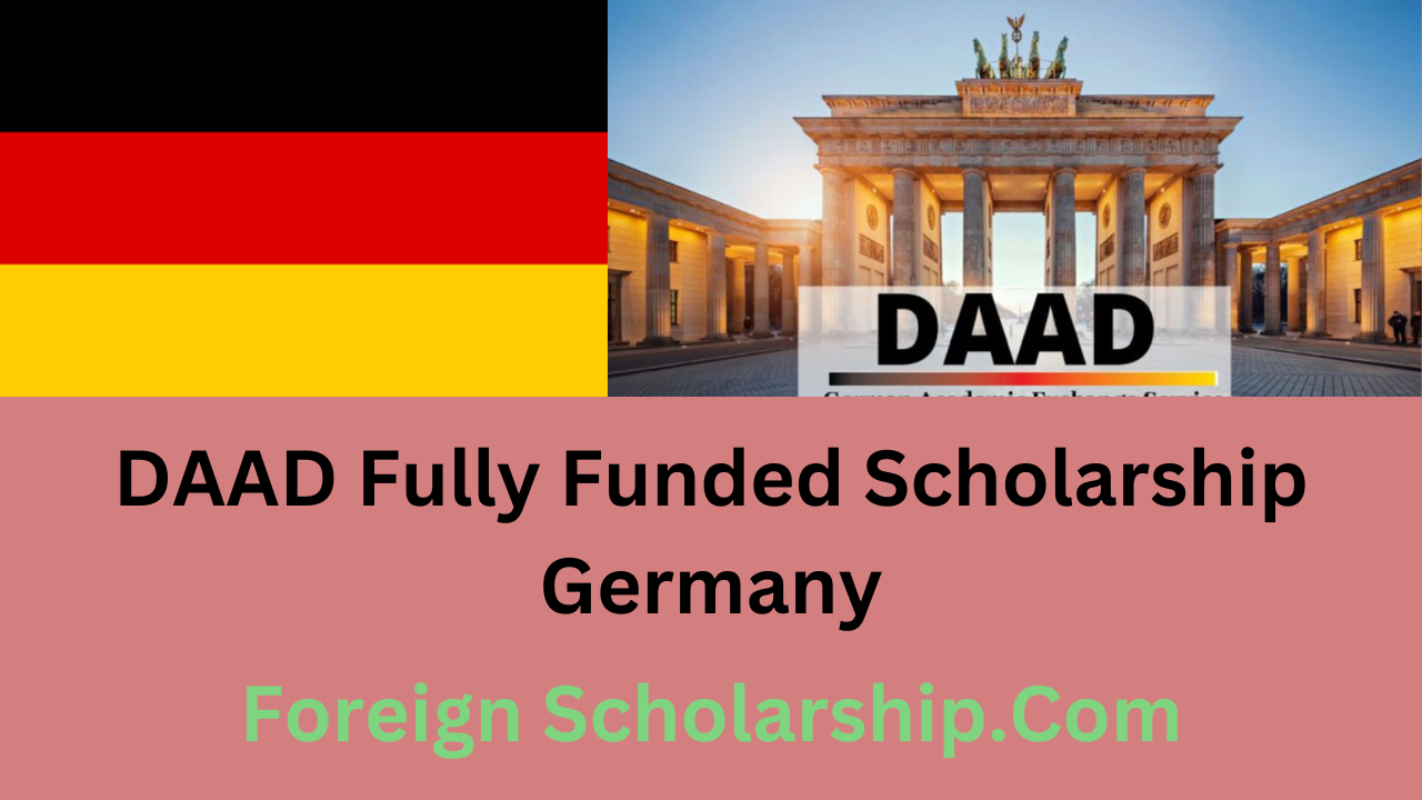 DAAD Fully Funded Scholarship Germany